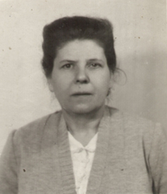 Giuseppina Pedicchio nel 1948